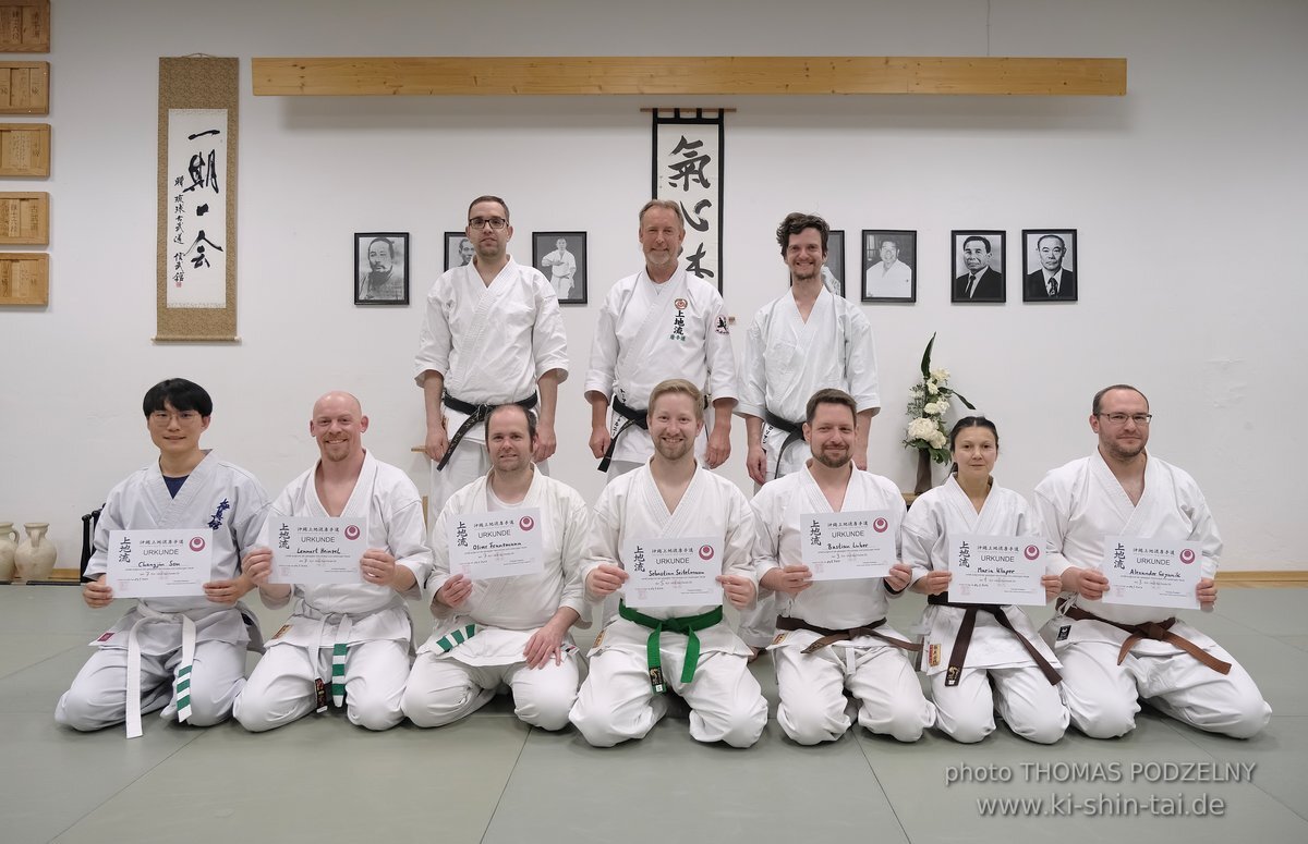 Karate und Kobudô Kyû Prüfungen 19.05.2023 