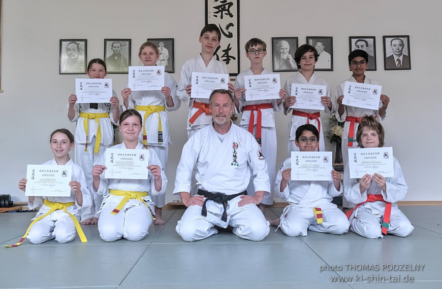 Karate Kids Prüfungen 22.5.2023