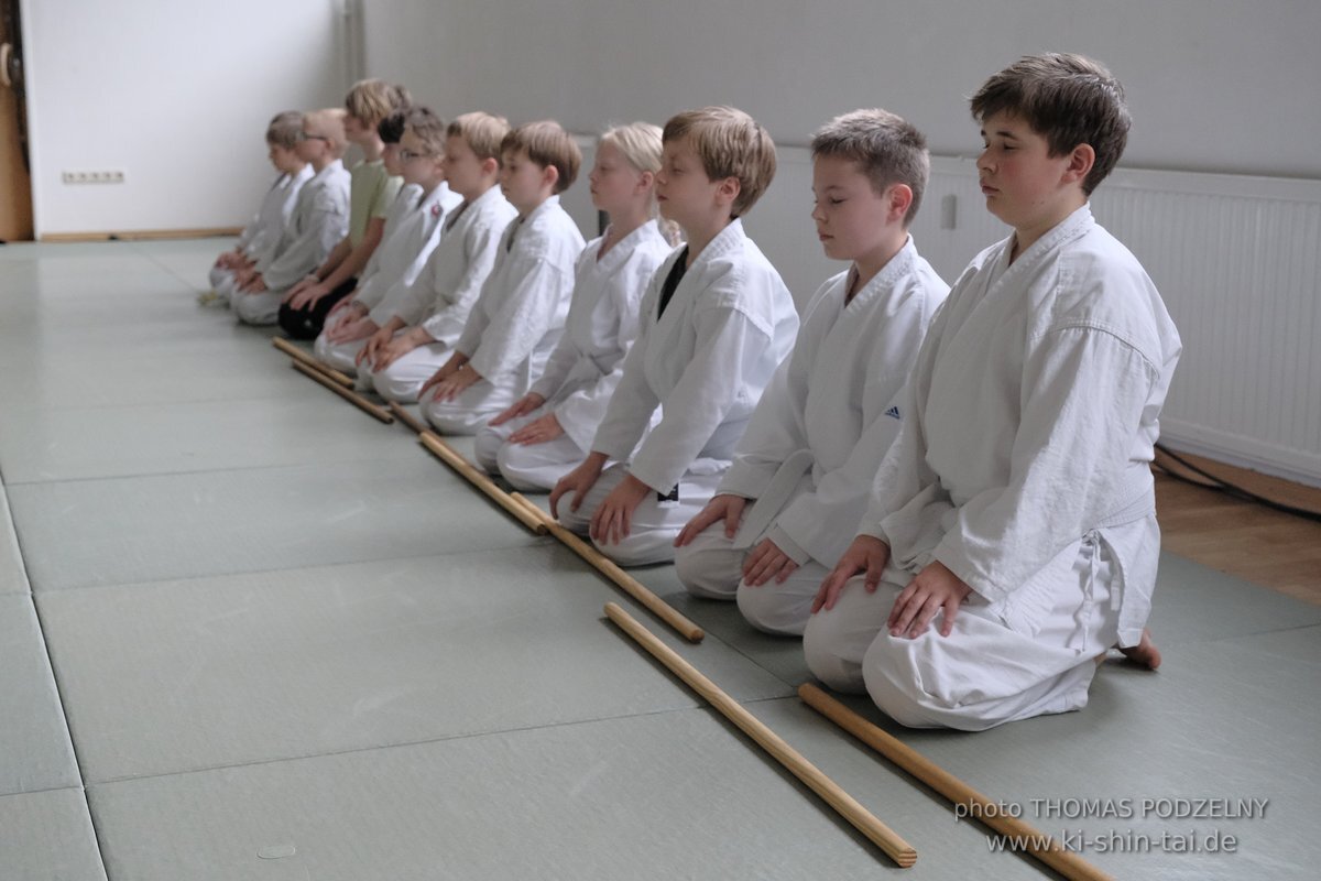 Aikidô Kids Kyû Prüfungen 23.5.2023