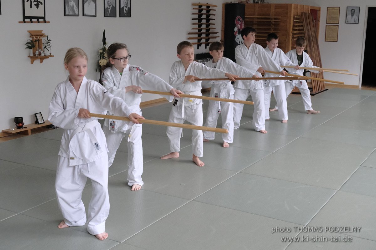 Aikidô Kids Kyû Prüfungen 23.5.2023