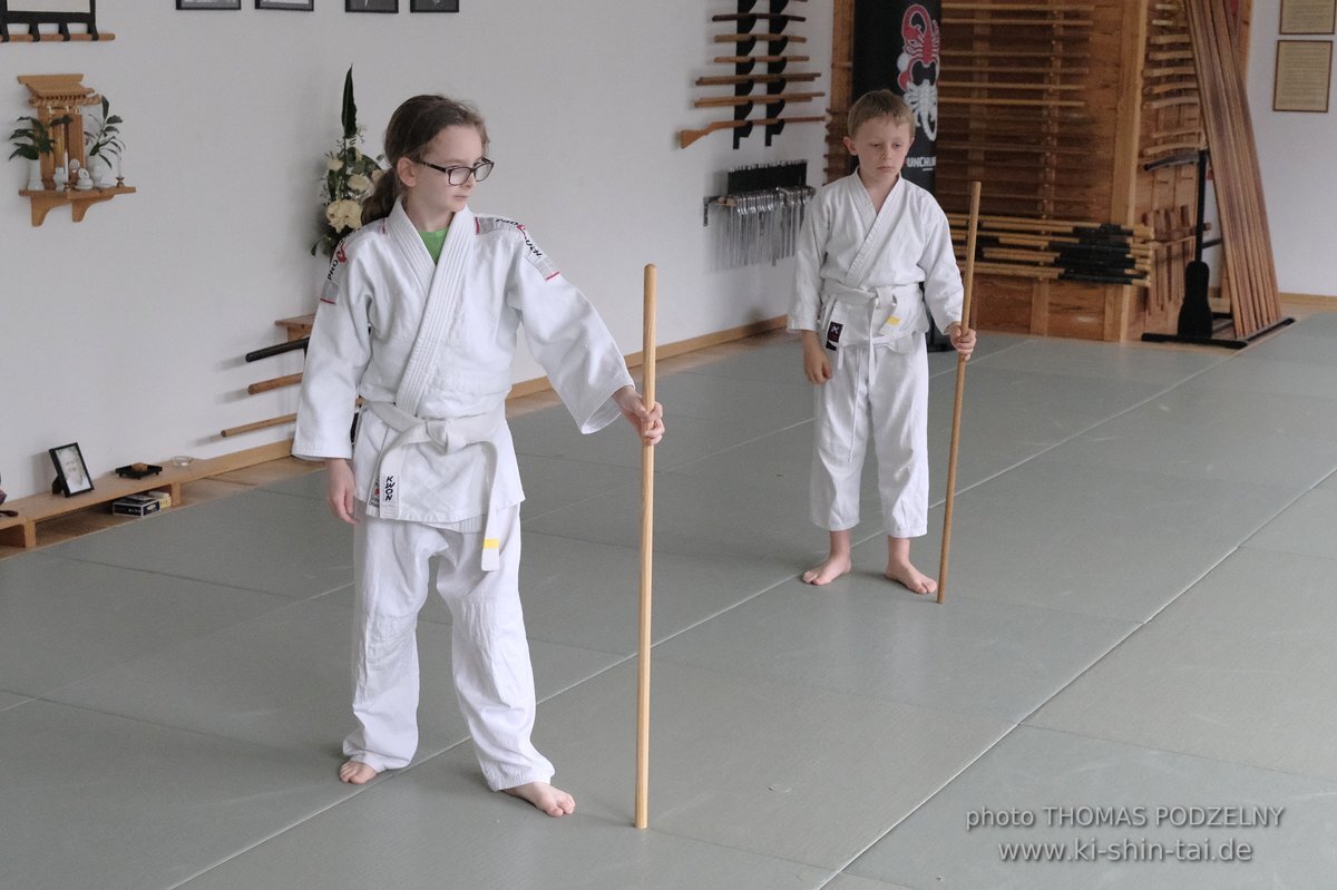 Aikidô Kids Kyû Prüfungen 23.5.2023
