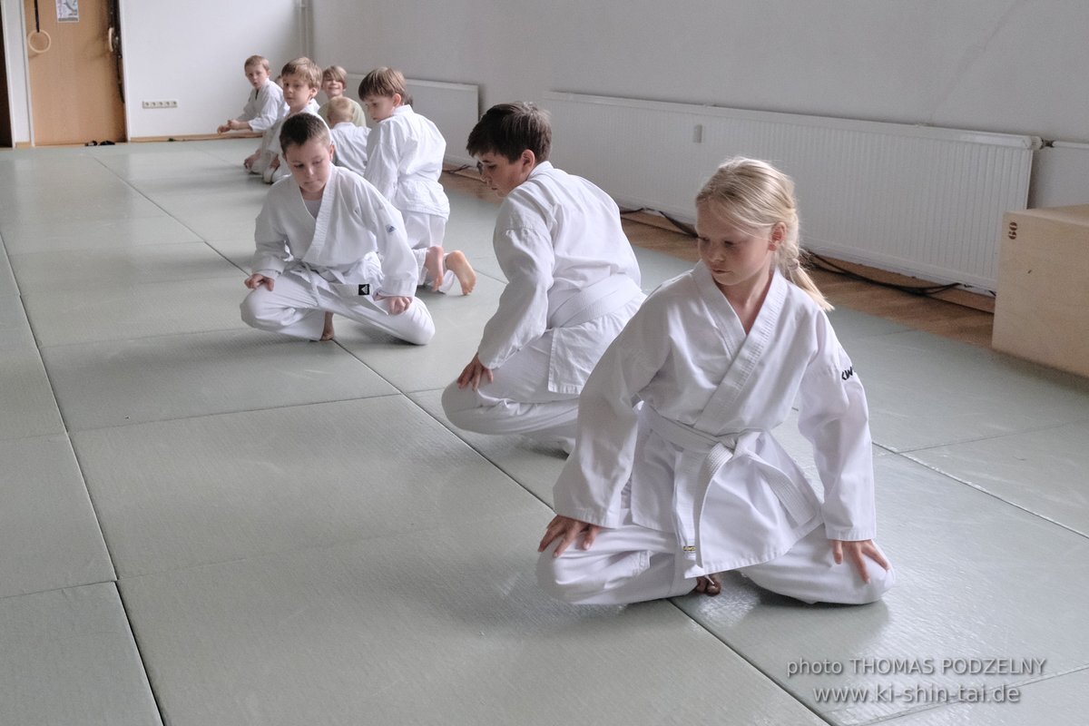 Aikidô Kids Kyû Prüfungen 23.5.2023