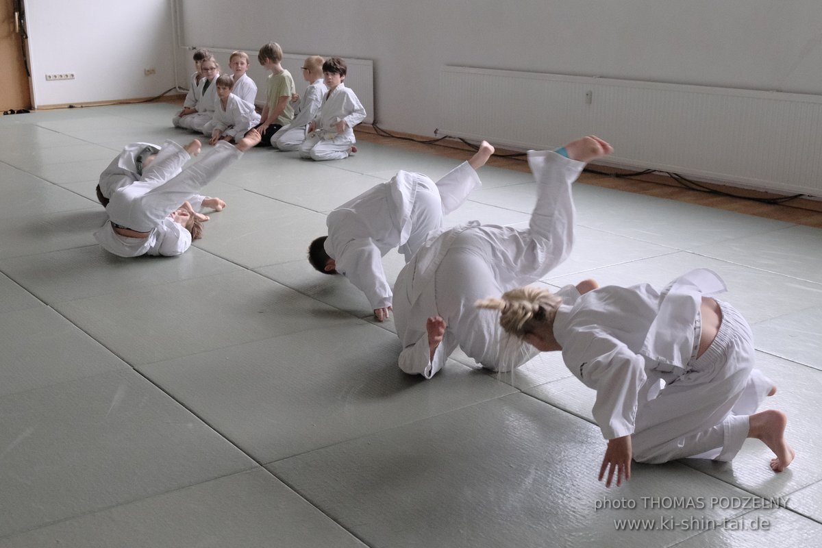 Aikidô Kids Kyû Prüfungen 23.5.2023