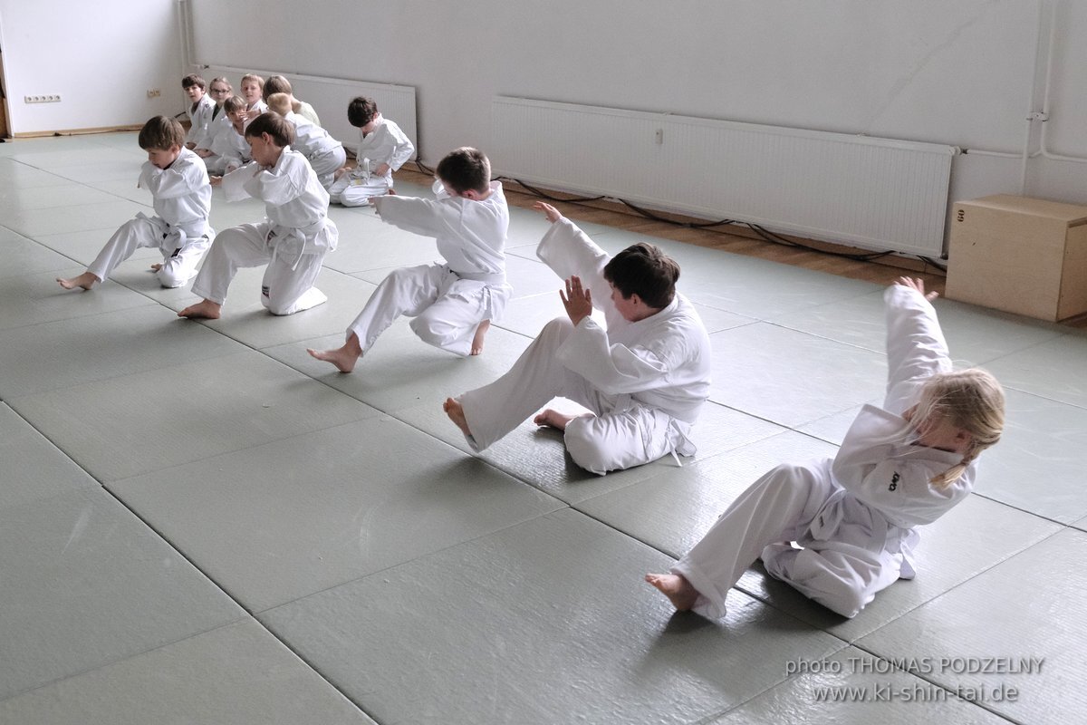 Aikidô Kids Kyû Prüfungen 23.5.2023