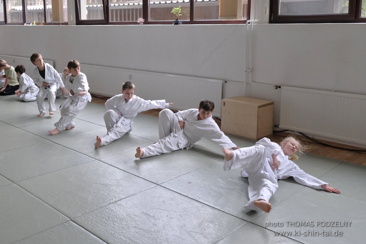 Aikidô Kids Kyû Prüfungen 23.5.2023