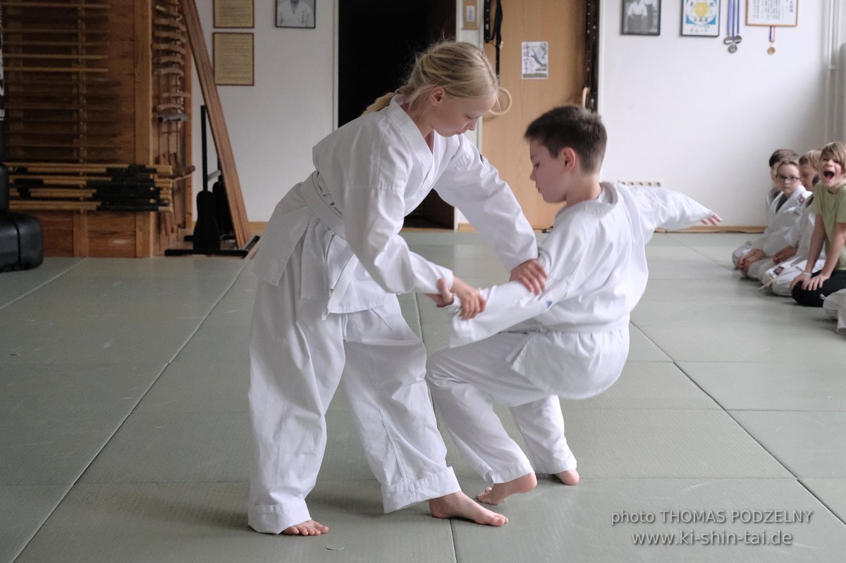 Aikidô Kids Kyû Prüfungen 23.5.2023