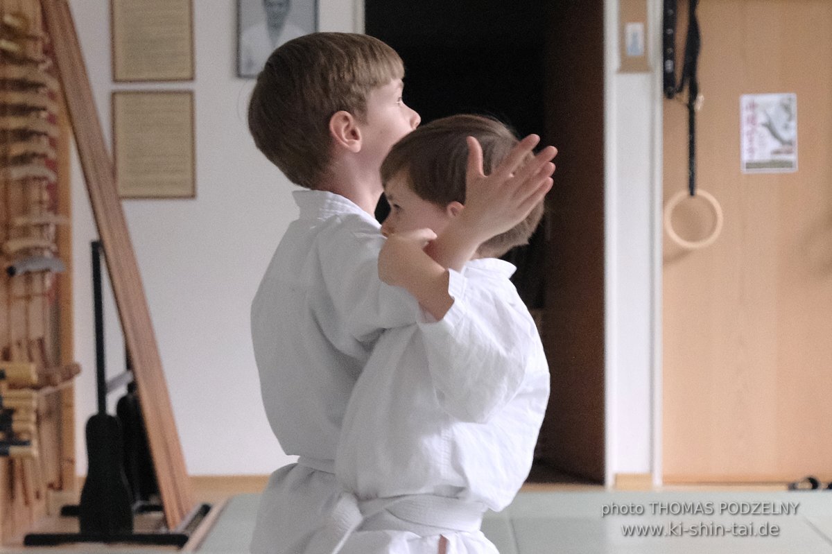 Aikidô Kids Kyû Prüfungen 23.5.2023