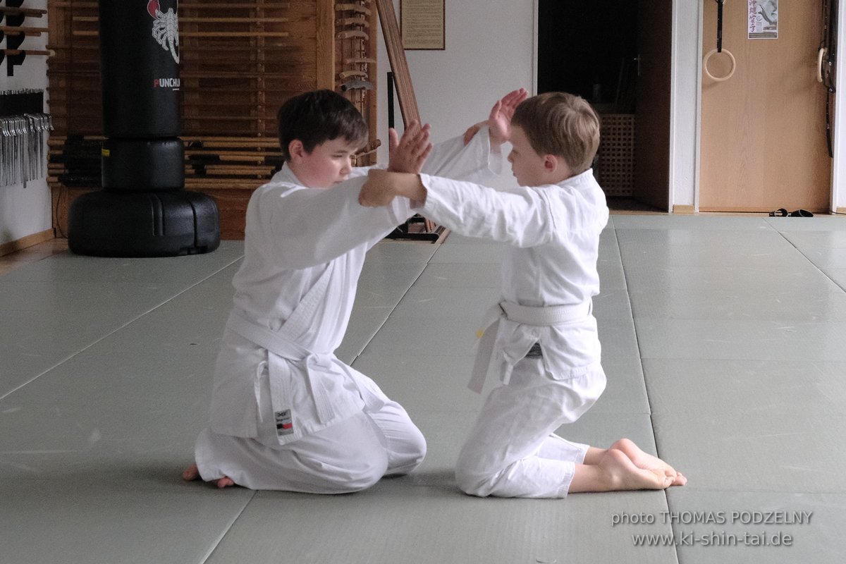 Aikidô Kids Kyû Prüfungen 23.5.2023