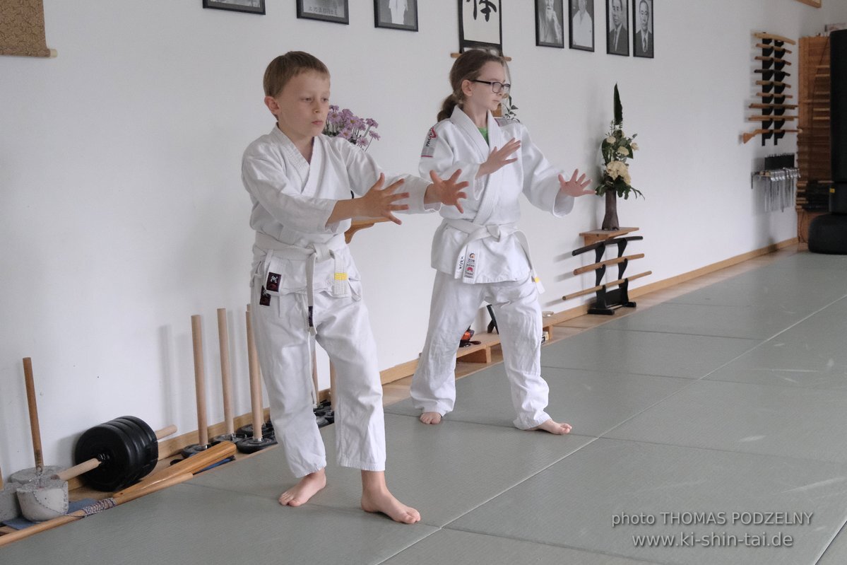Aikidô Kids Kyû Prüfungen 23.5.2023