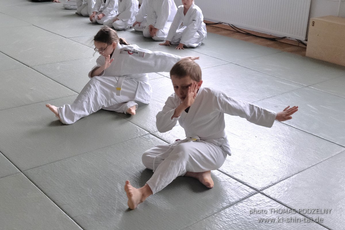 Aikidô Kids Kyû Prüfungen 23.5.2023