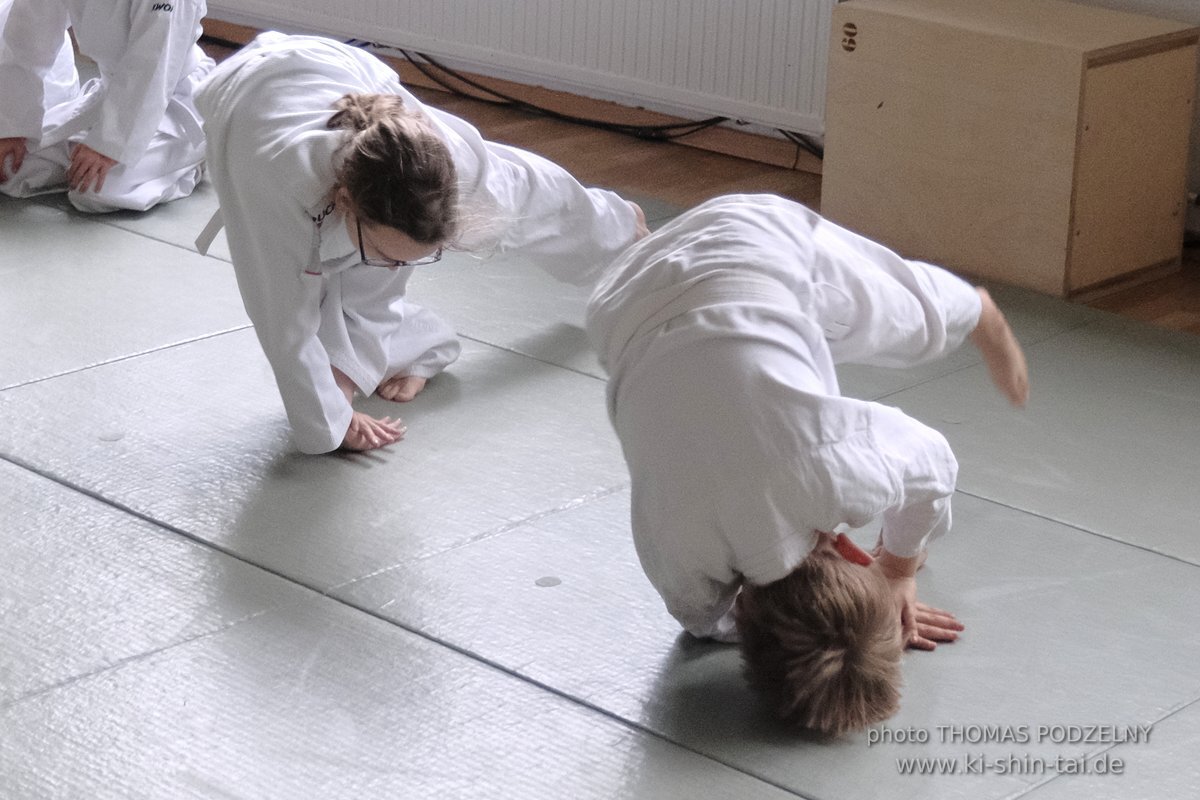 Aikidô Kids Kyû Prüfungen 23.5.2023