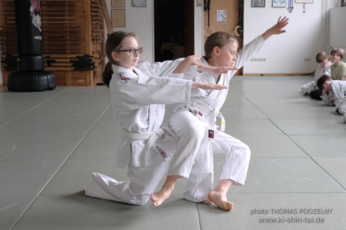 Aikidô Kids Kyû Prüfungen 23.5.2023