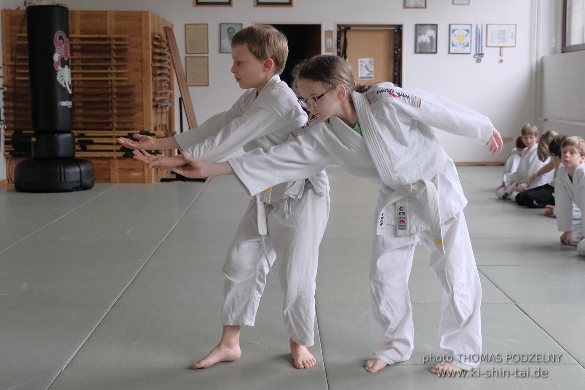 Aikidô Kids Kyû Prüfungen 23.5.2023