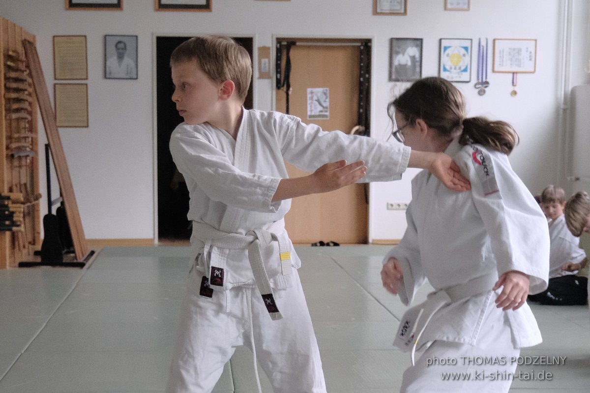 Aikidô Kids Kyû Prüfungen 23.5.2023