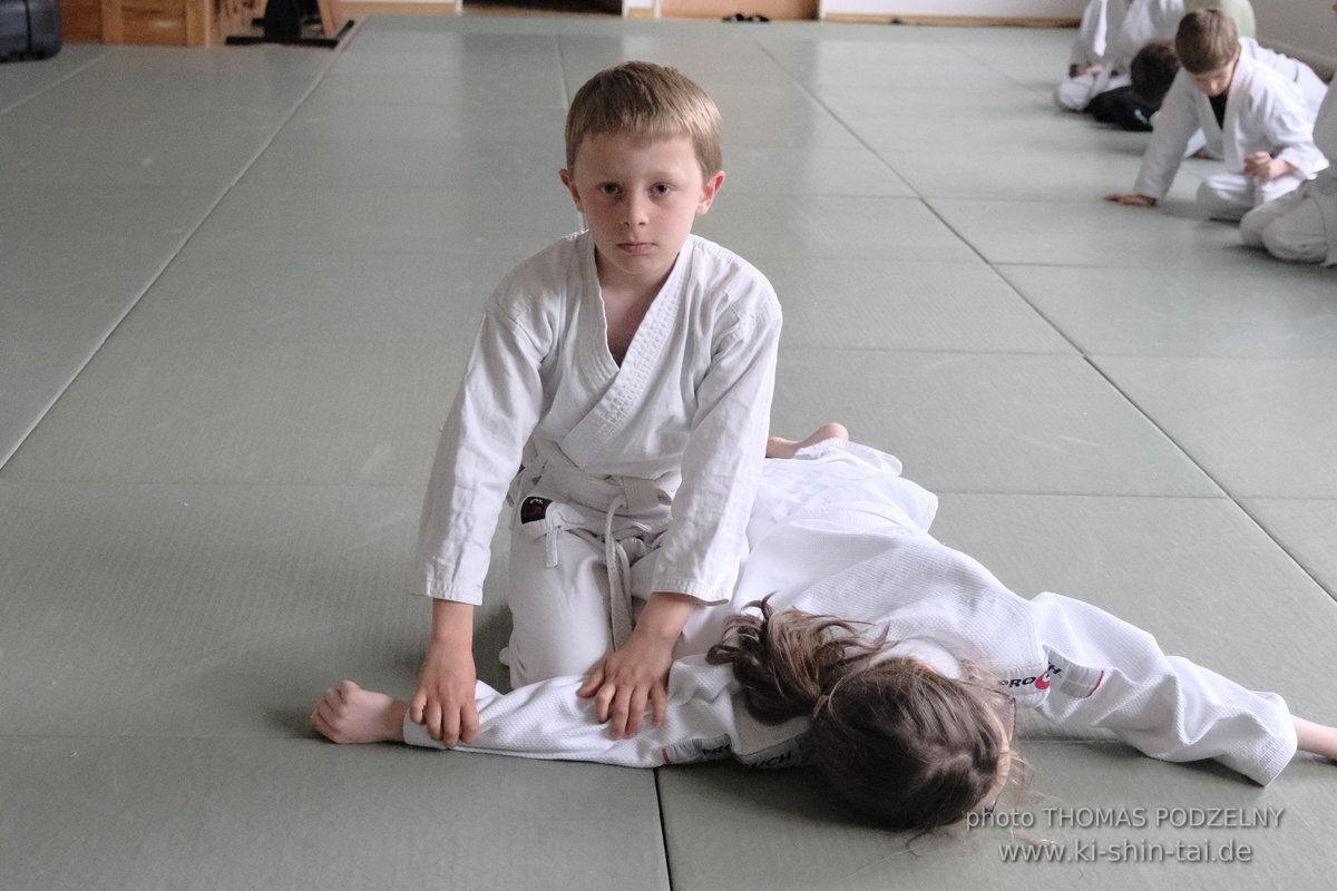 Aikidô Kids Kyû Prüfungen 23.5.2023