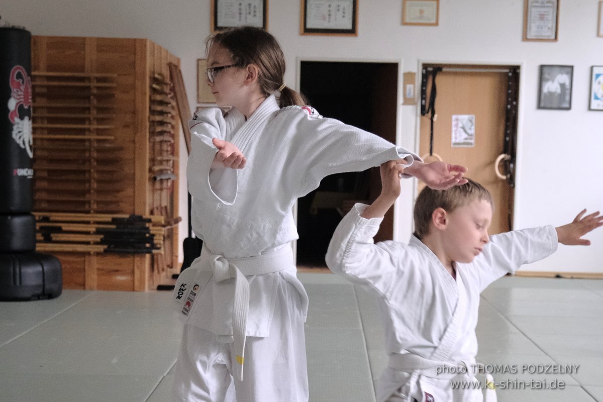 Aikidô Kids Kyû Prüfungen 23.5.2023