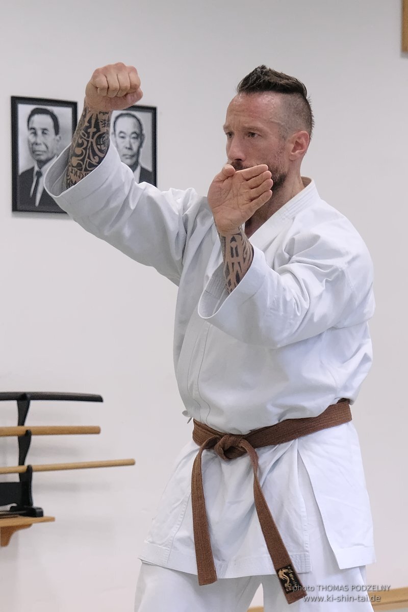 Prüfung 1.Kyu Uechi Ryu Karate Do Georg Platzer 30.6.2023