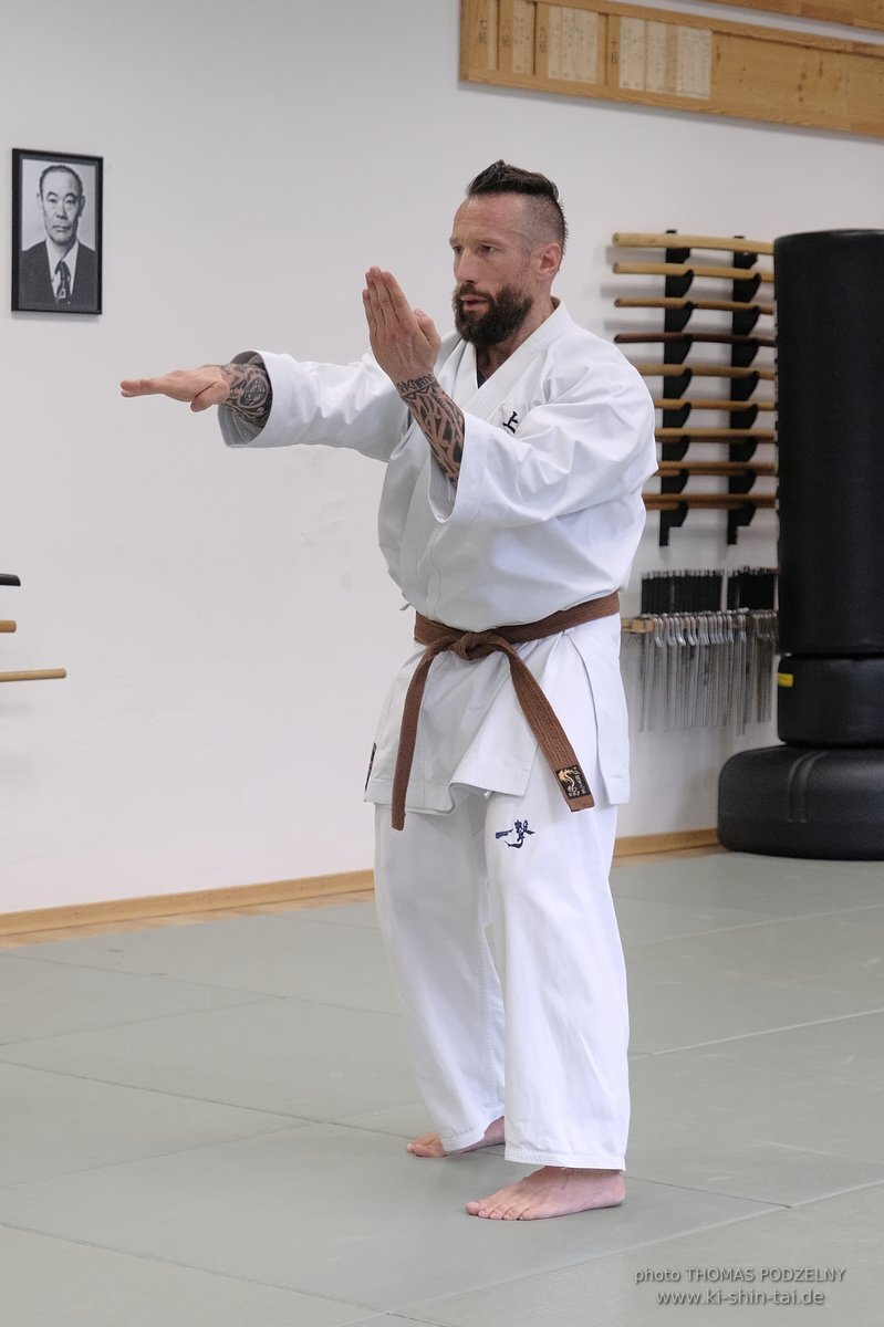 Prüfung 1.Kyu Uechi Ryu Karate Do Georg Platzer 30.6.2023