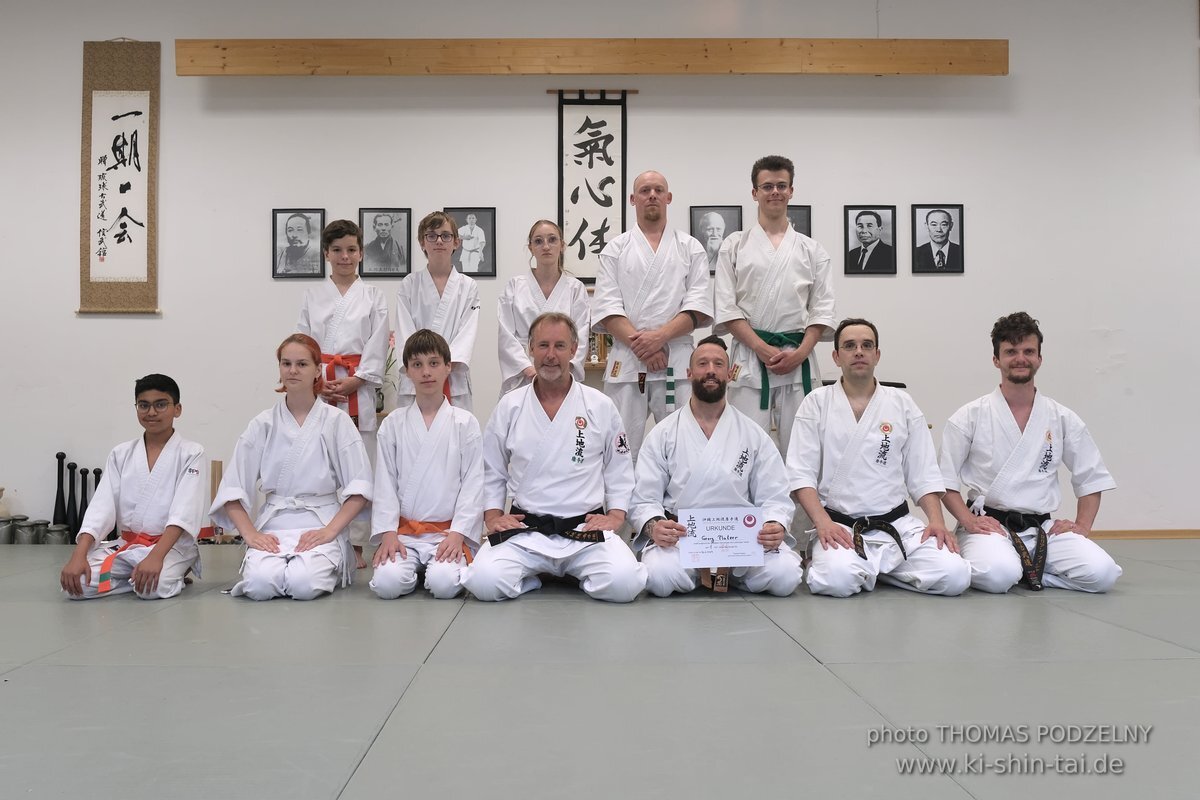 Prüfung 1.Kyu Uechi Ryu Karate Do Georg Platzer 30.6.2023