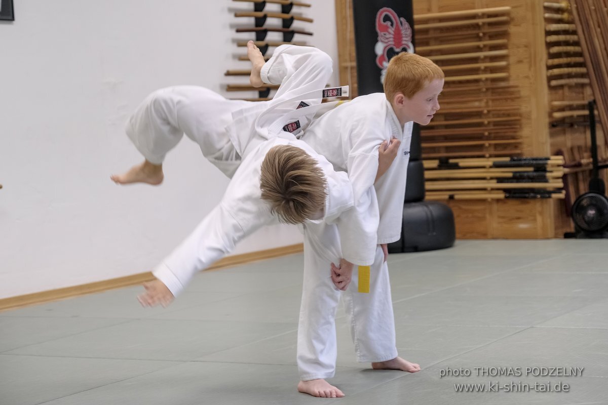 Aikido-Kids Prüfungen 27.07.2023