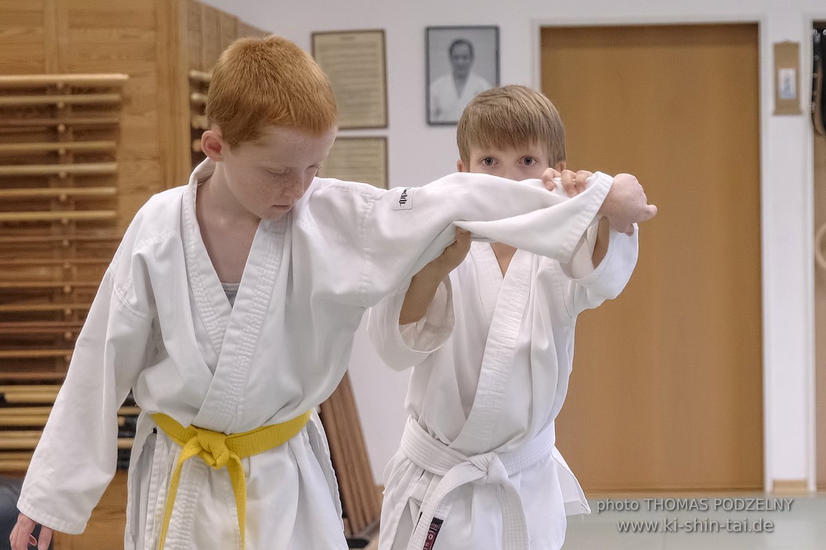 Aikido-Kids Prüfungen 27.07.2023