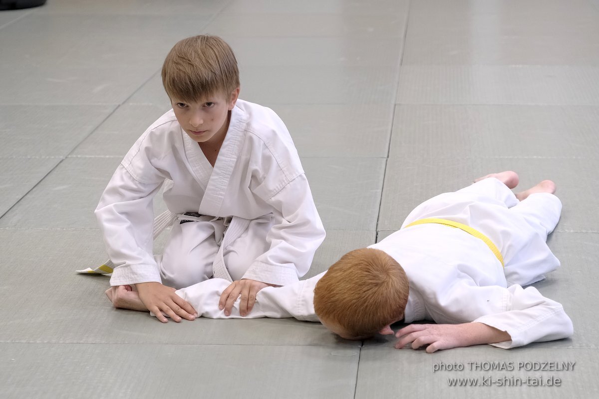 Aikido-Kids Prüfungen 27.07.2023