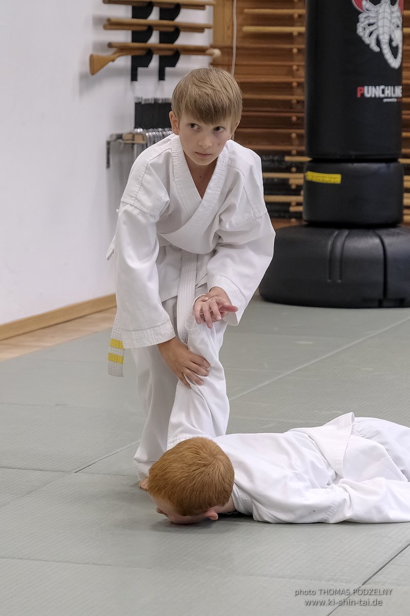 Aikido-Kids Prüfungen 27.07.2023