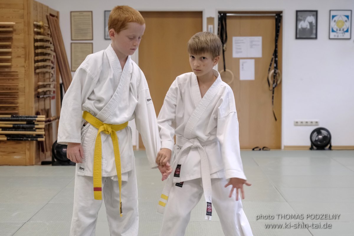 Aikido-Kids Prüfungen 27.07.2023