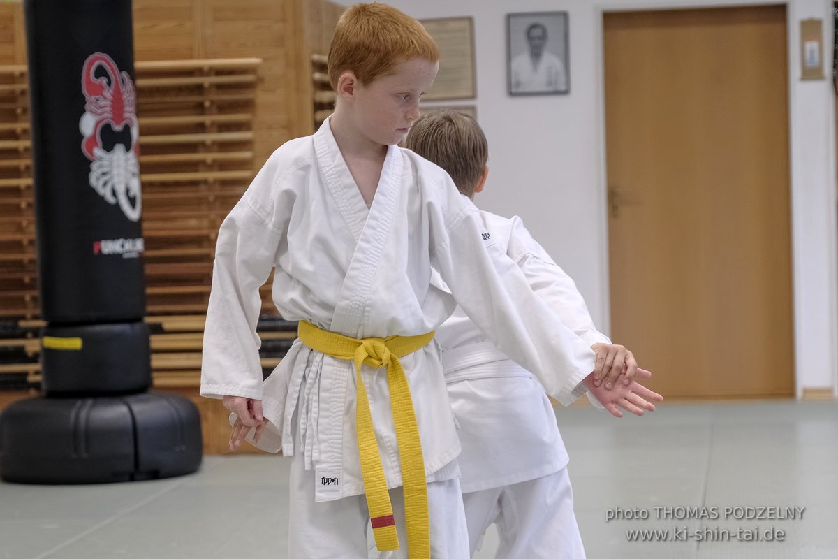 Aikido-Kids Prüfungen 27.07.2023