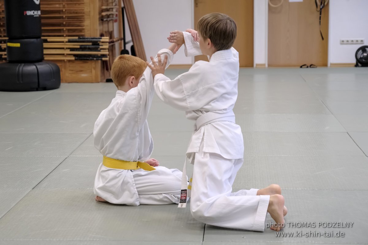 Aikido-Kids Prüfungen 27.07.2023