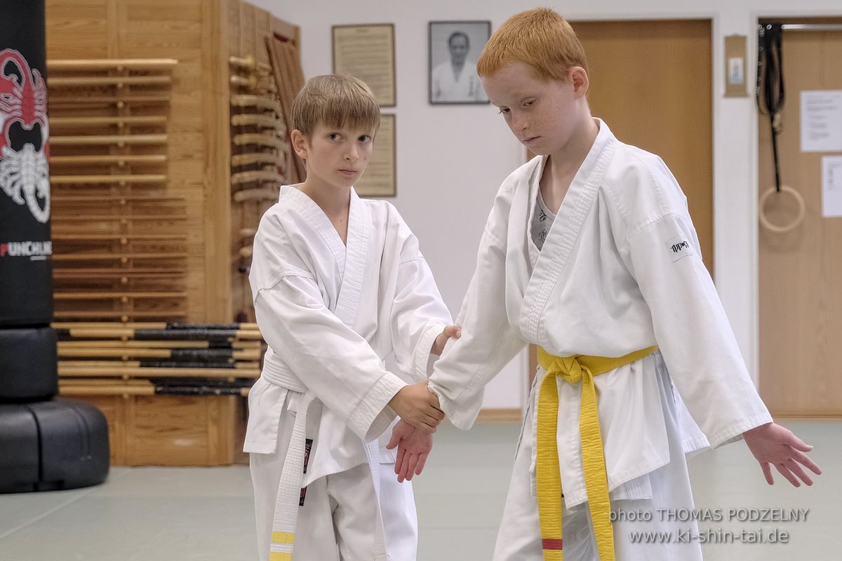 Aikido-Kids Prüfungen 27.07.2023