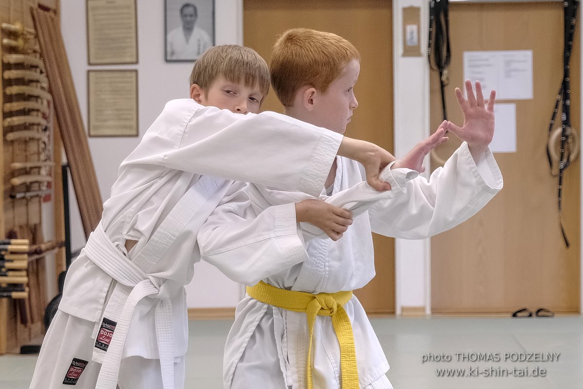 Aikido-Kids Prüfungen 27.07.2023