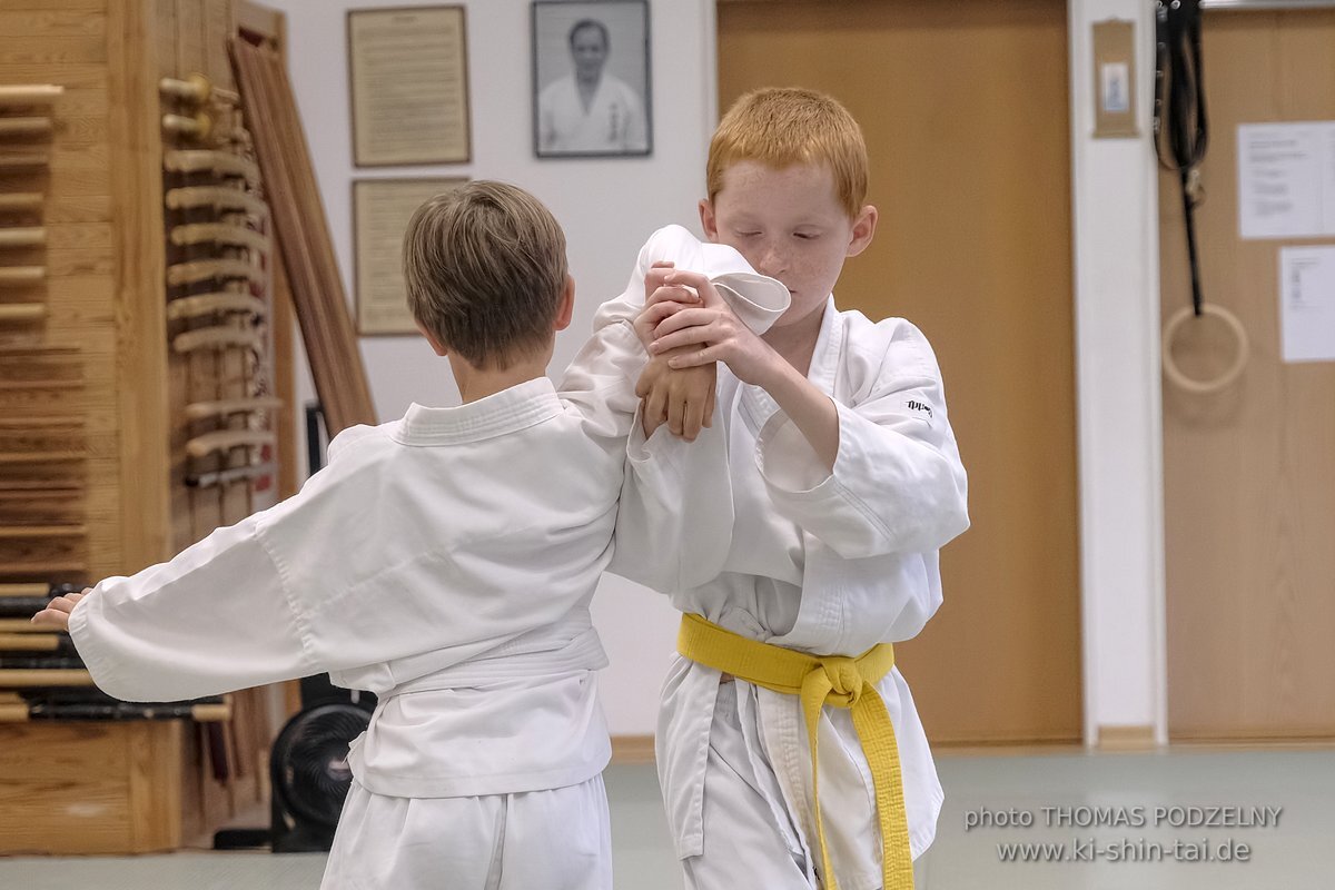 Aikido-Kids Prüfungen 27.07.2023