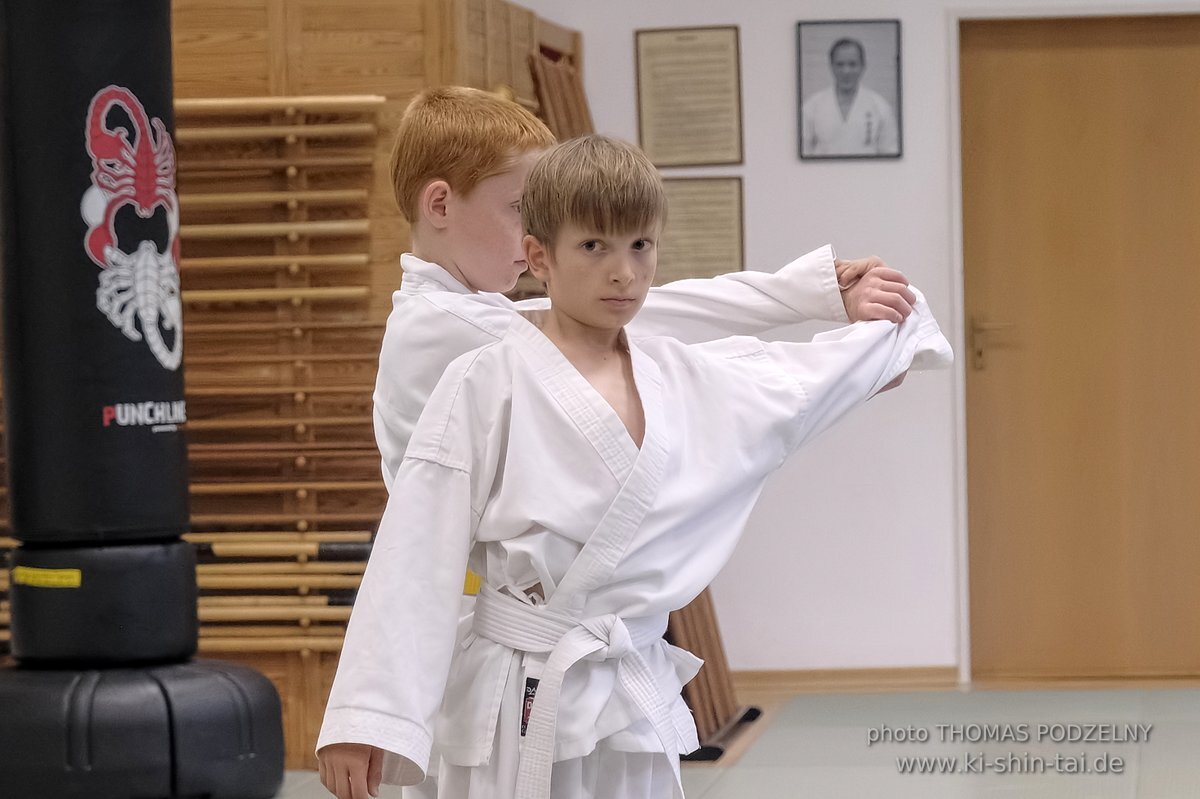 Aikido-Kids Prüfungen 27.07.2023