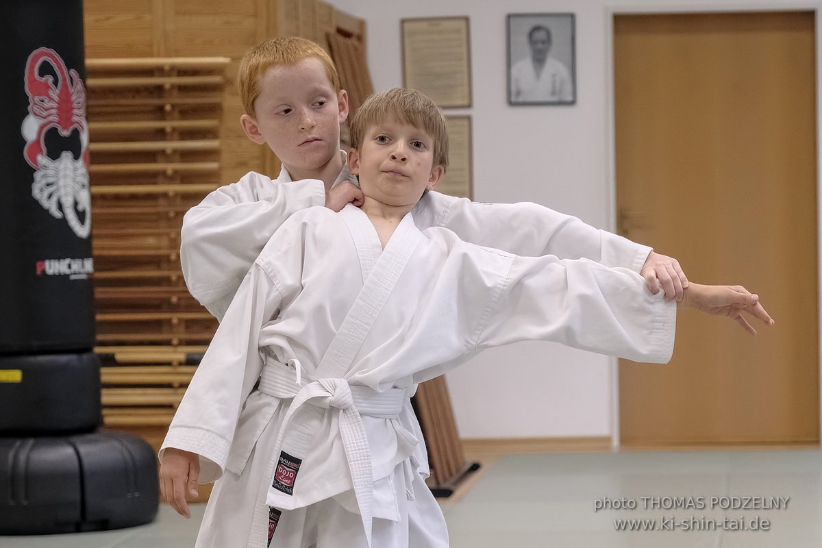 Aikido-Kids Prüfungen 27.07.2023