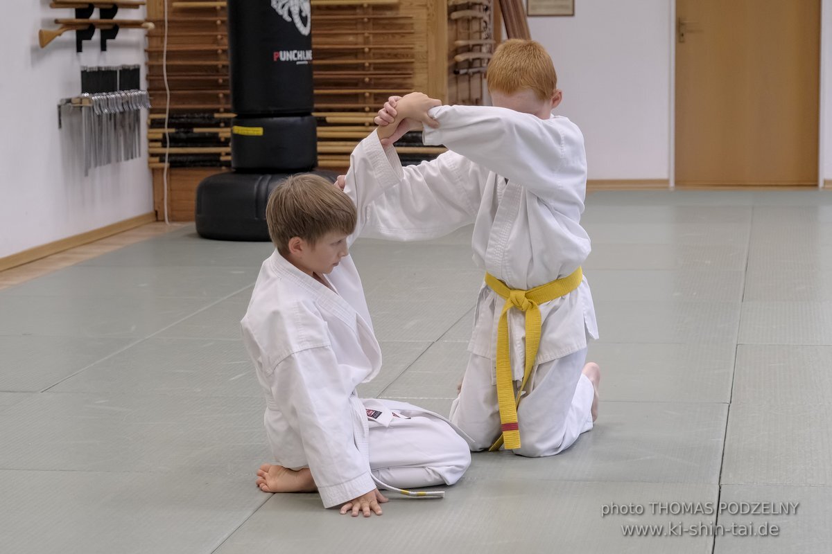 Aikido-Kids Prüfungen 27.07.2023