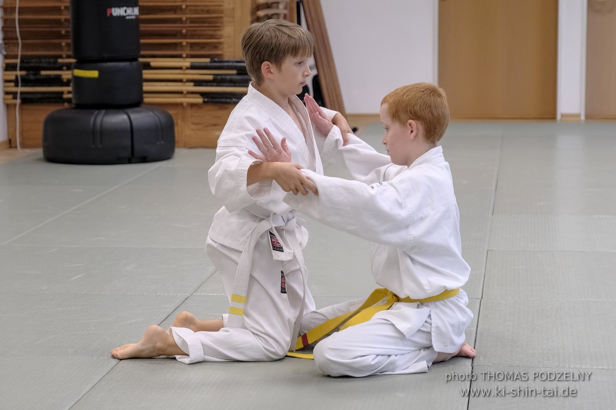 Aikido-Kids Prüfungen 27.07.2023
