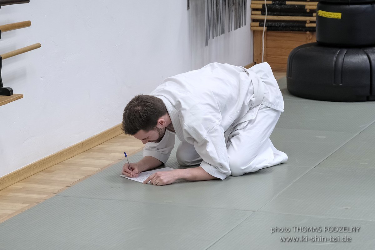 Aikidô Kyû Prüfungen 27.7.2023