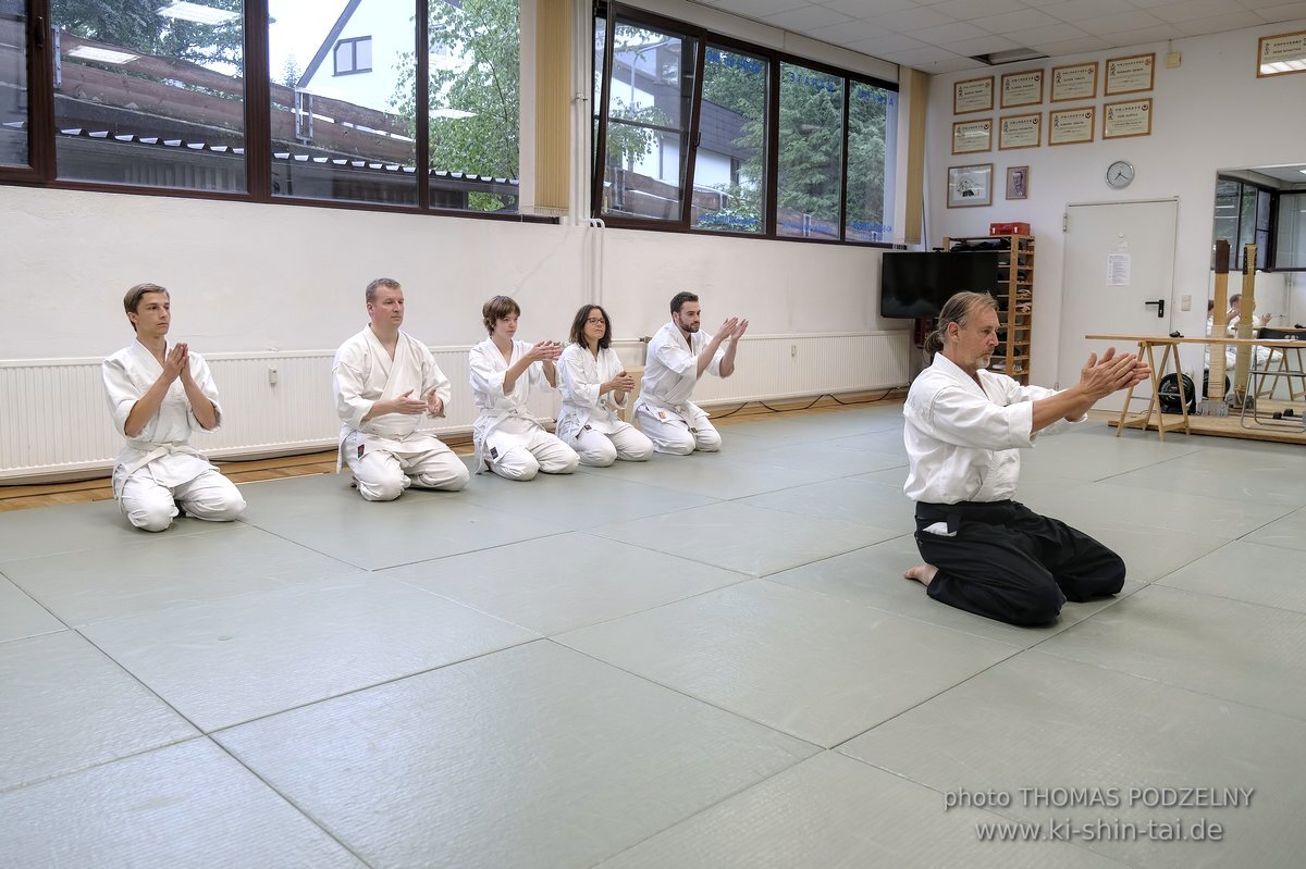 Aikidô Kyû Prüfungen 27.7.2023