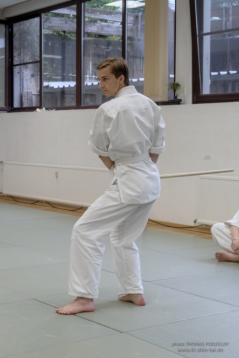 Aikidô Kyû Prüfungen 27.7.2023