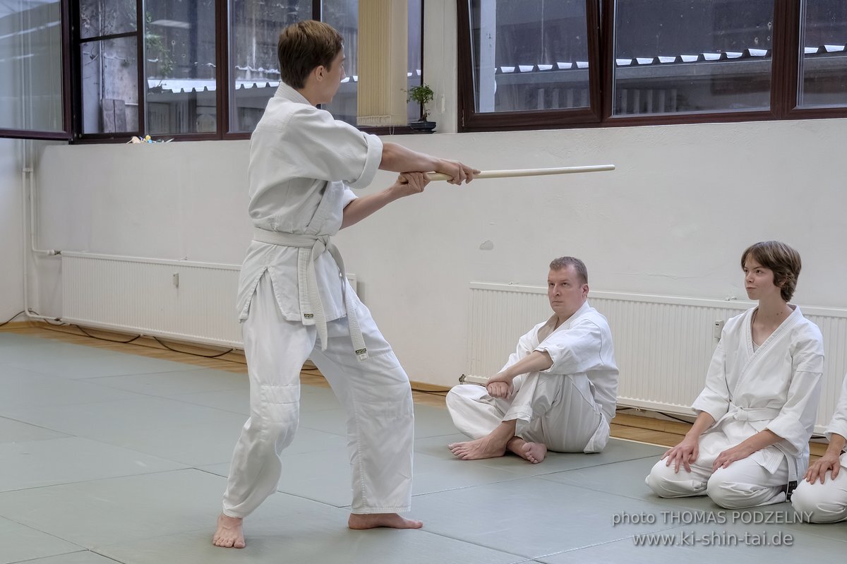 Aikidô Kyû Prüfungen 27.7.2023