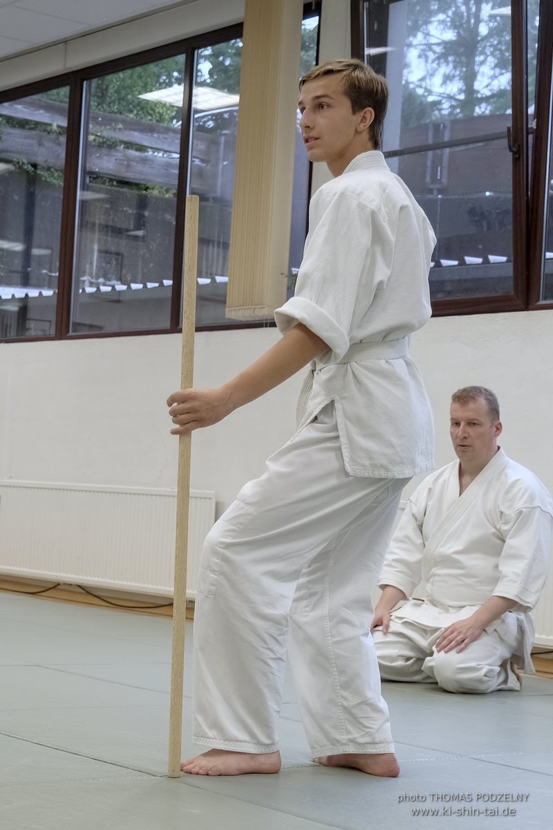 Aikidô Kyû Prüfungen 27.7.2023