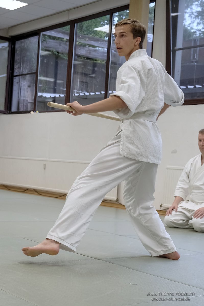 Aikidô Kyû Prüfungen 27.7.2023