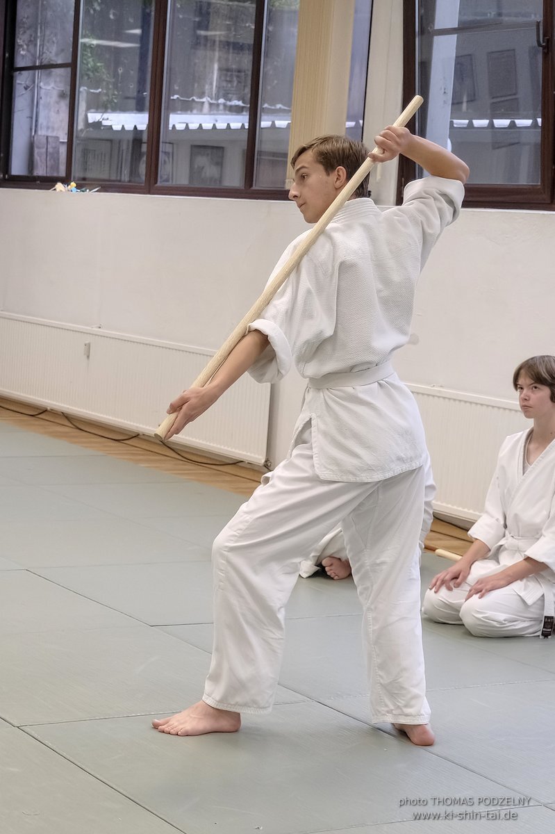 Aikidô Kyû Prüfungen 27.7.2023