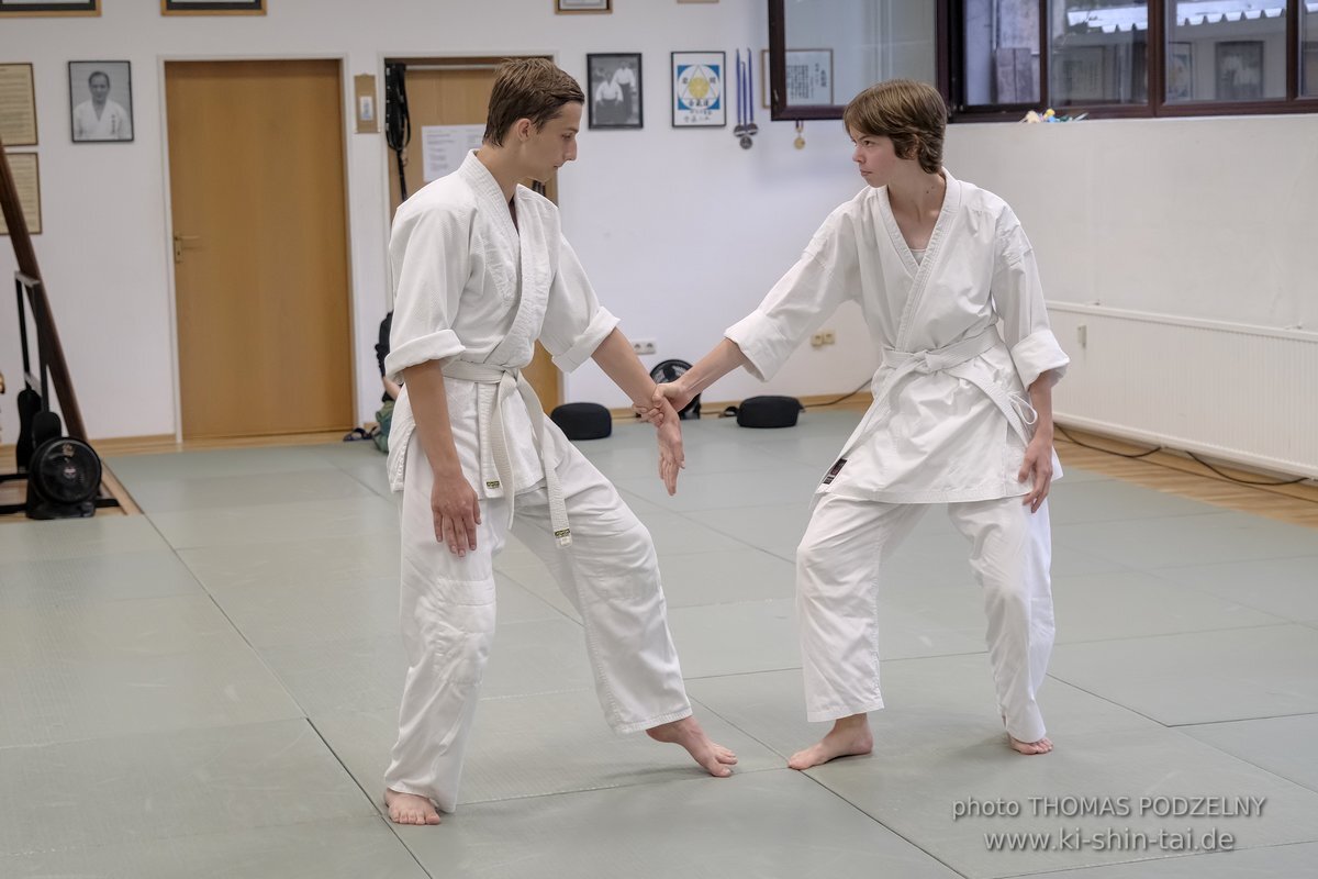 Aikidô Kyû Prüfungen 27.7.2023