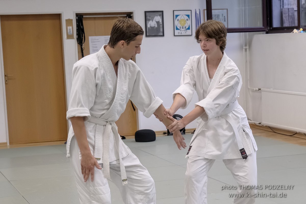 Aikidô Kyû Prüfungen 27.7.2023