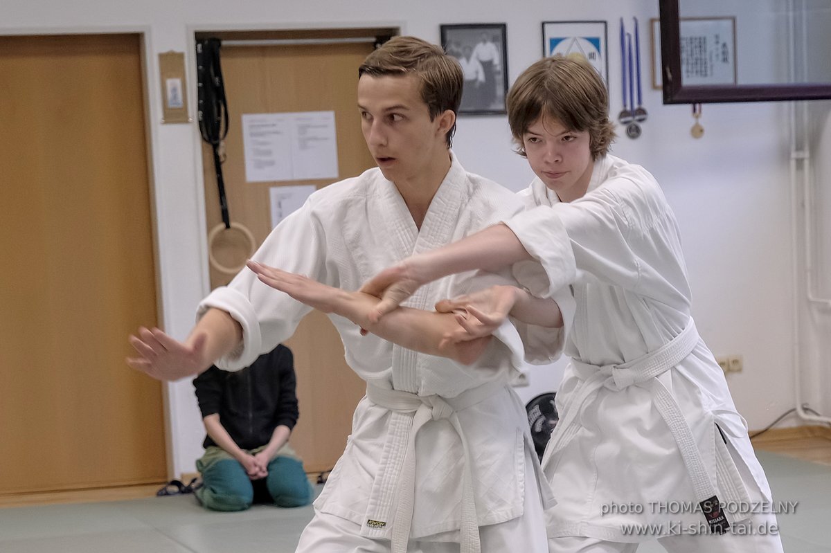 Aikidô Kyû Prüfungen 27.7.2023