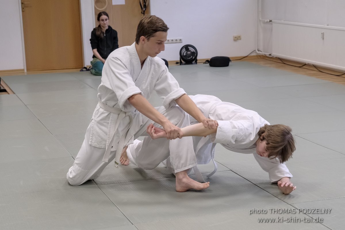 Aikidô Kyû Prüfungen 27.7.2023