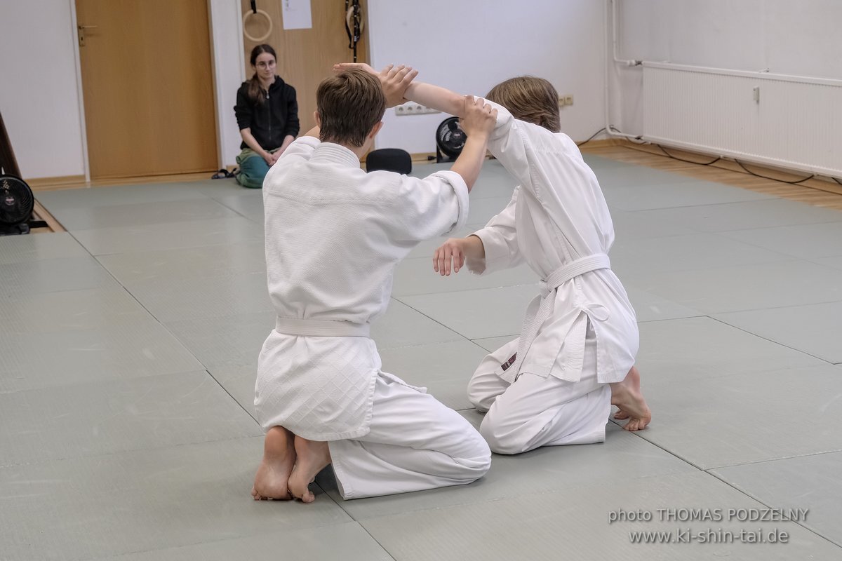 Aikidô Kyû Prüfungen 27.7.2023