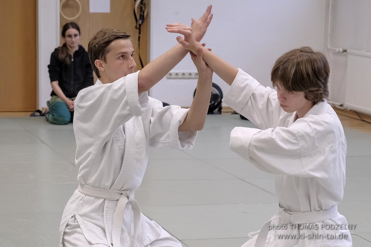 Aikidô Kyû Prüfungen 27.7.2023